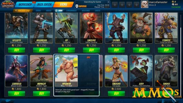 orcs must die unchained cash shop