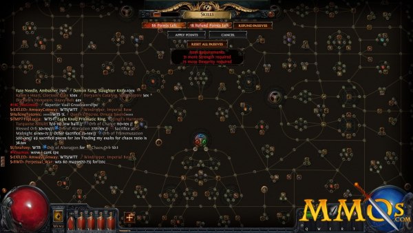 path of exile passive skill tree