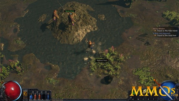 path of exile rhoa nest