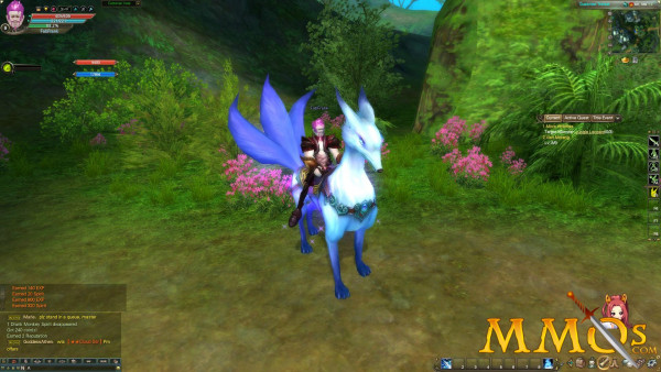 Perfect World ninetails mount