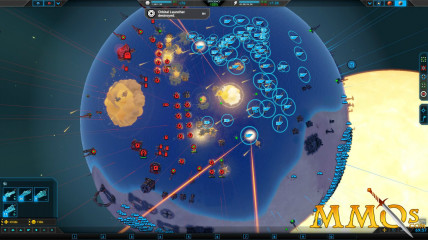 Planetary Annihilation orbital launche