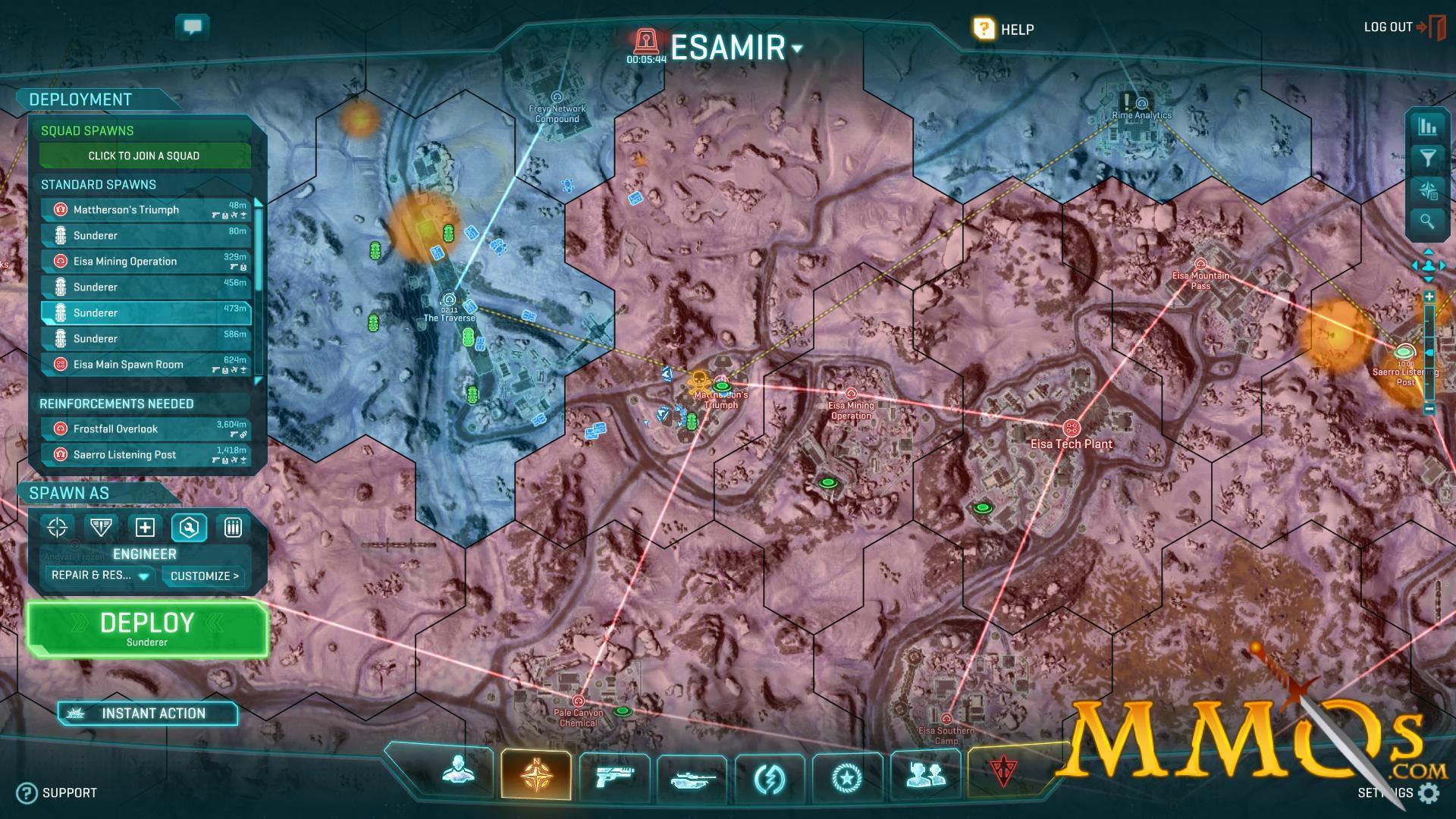 planetside 2 map indar