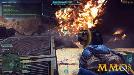 PlanetSide 2 Explosion main gameplay