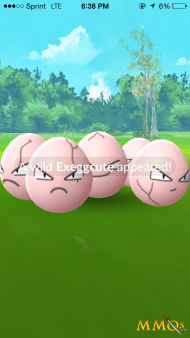 pokemon go exeggcute