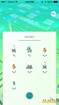 pokemon go nearby_squirtle