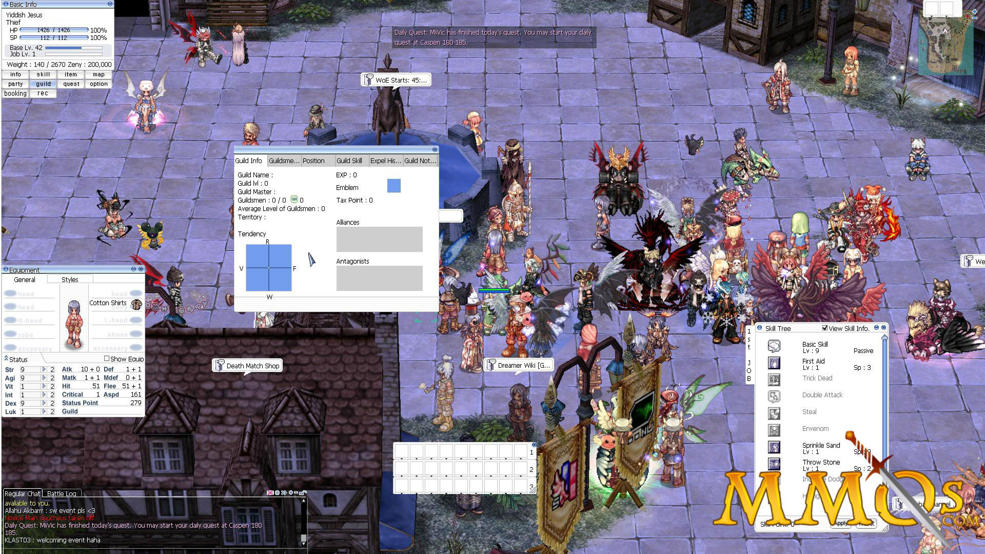 Metryc Ragnarok Online: Guild Ranking