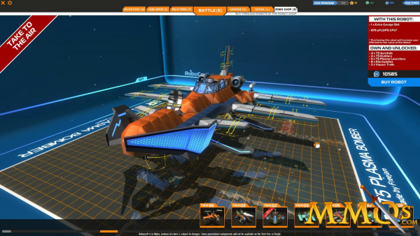 Robocraft airplane