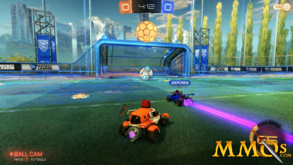 Rocket League blue