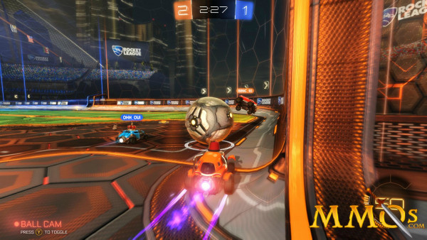 Rocket League boost ball