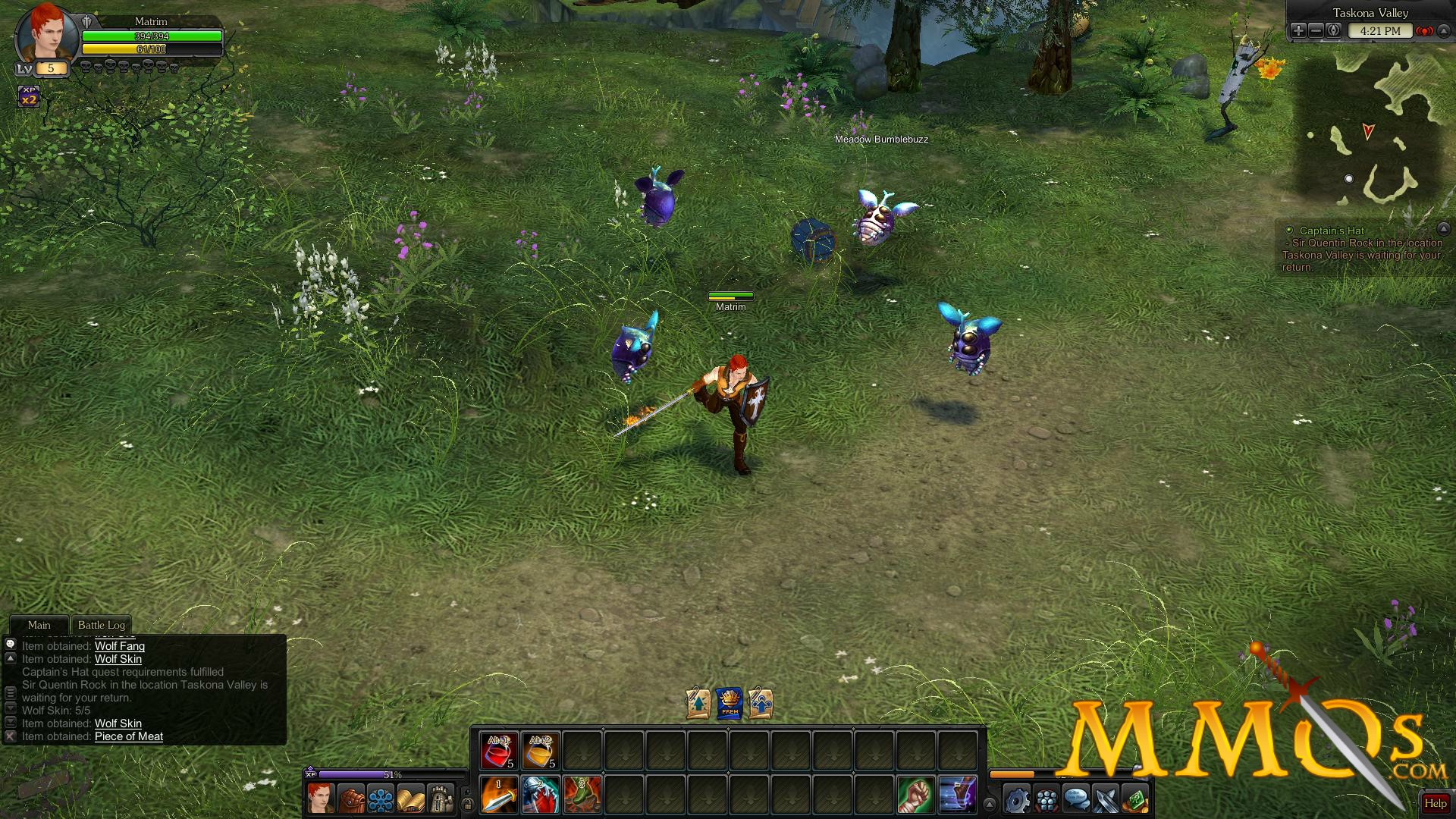 epic~ MMORPG layout with 5 separate category backgrounds featuring