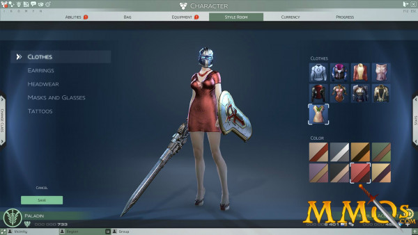 Skyforge character creation