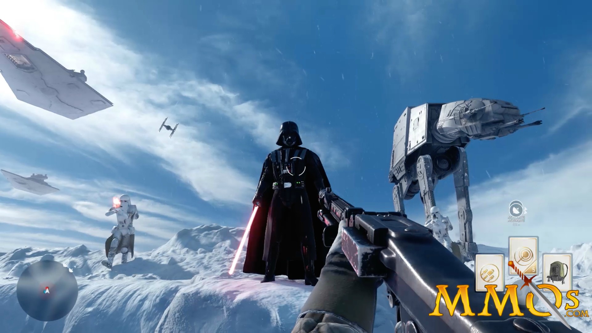 use a flight control system for star wars battlefront ea