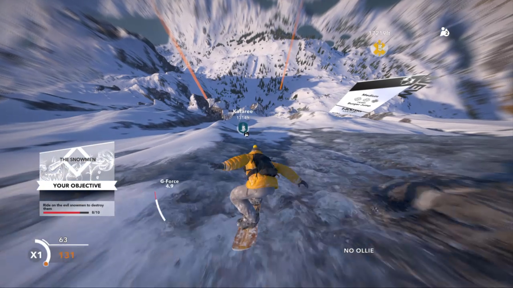 Steep PS4 Gameplay 