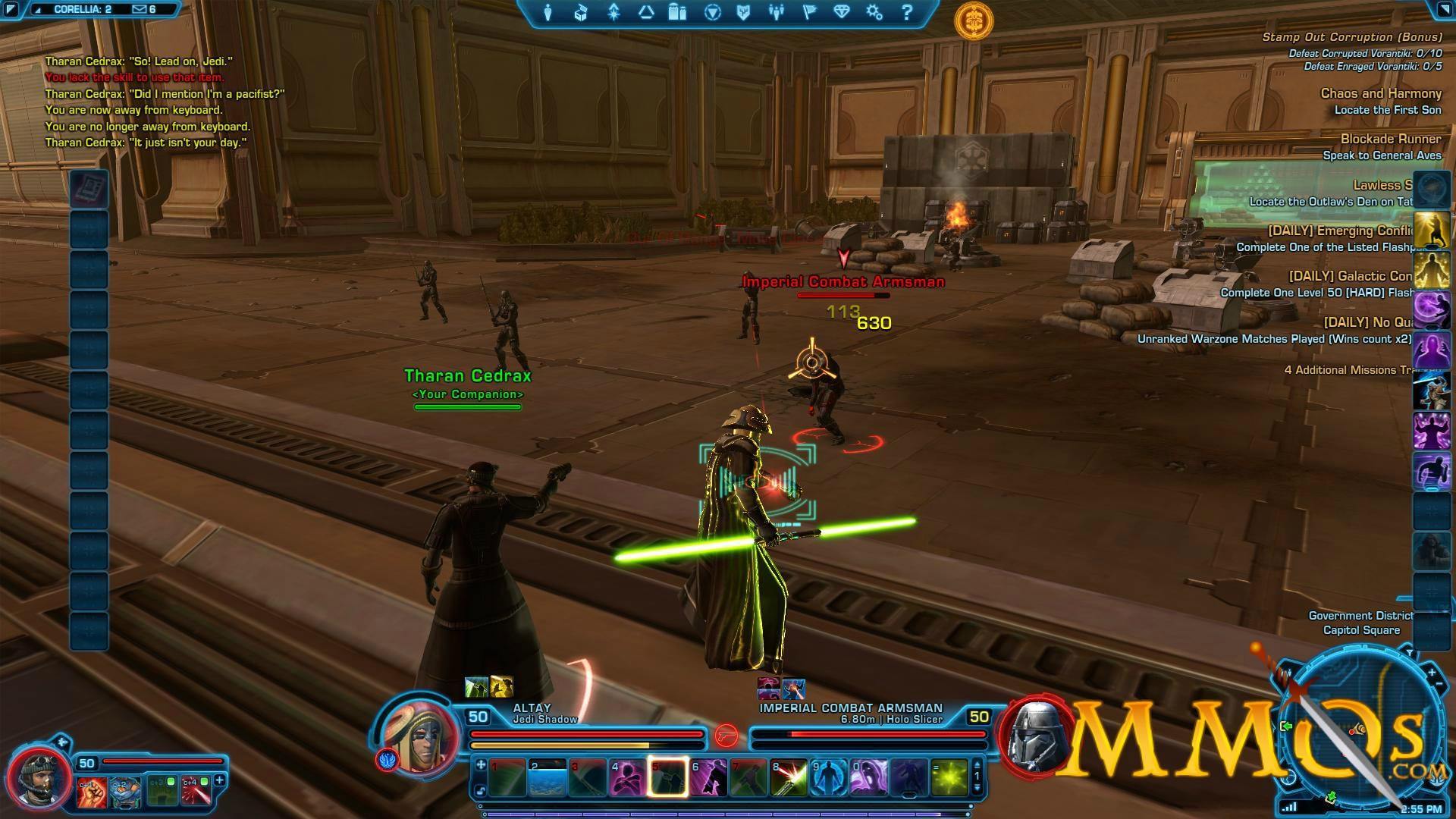 Star Wars The Old Republic jogo MMO gratuito