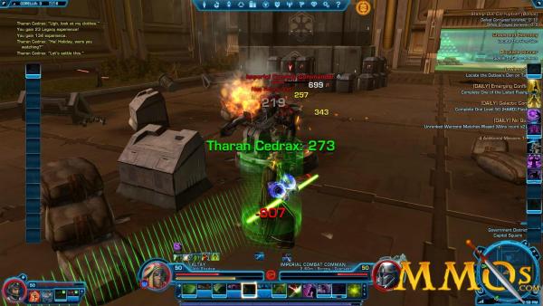 star wars the old republic combat gameplay