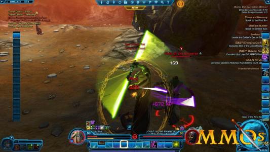 star wars the old republic light sabre battle