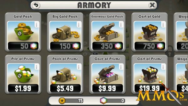 tactile wars in app purchases