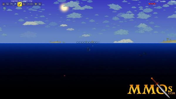 terraria swimming