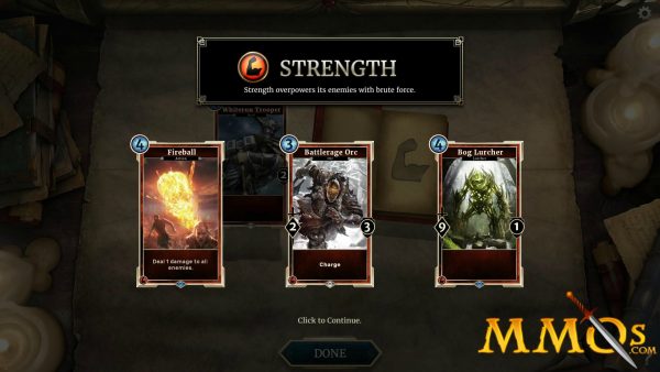 the elder scrolls legends cards strength