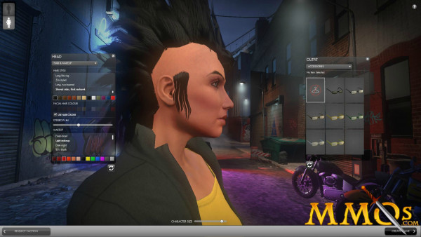 The Secret World shaved mohawk