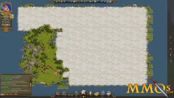 The Settlers Online fog of war