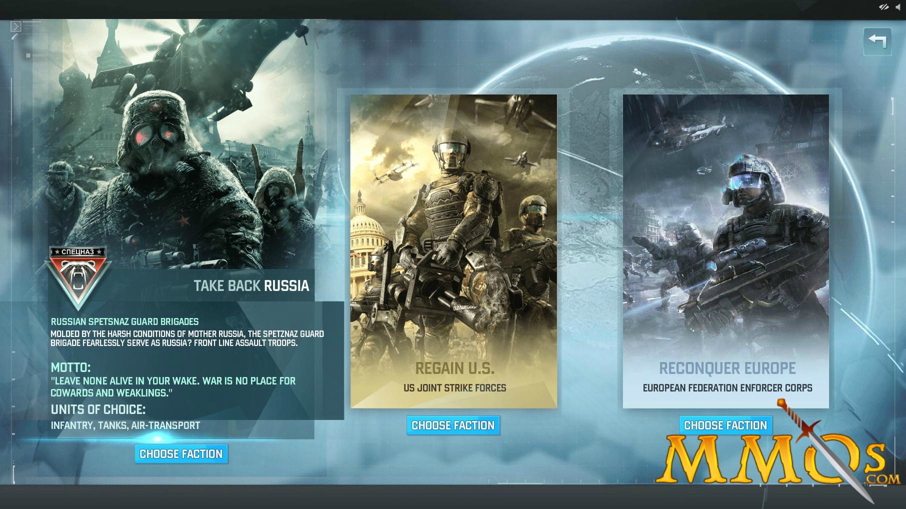 Tom Clancy's EndWar Online is free browser game, beta sign-ups