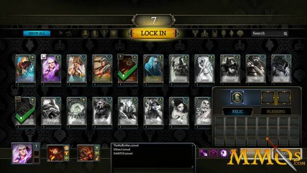 TOME Immortal Arena Lock in