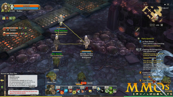 tree of savior party chat