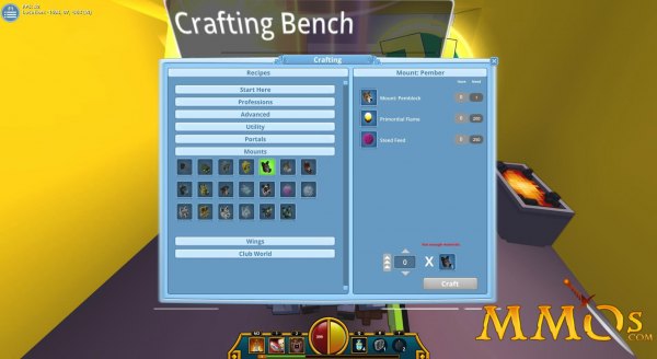 trove mount crafting