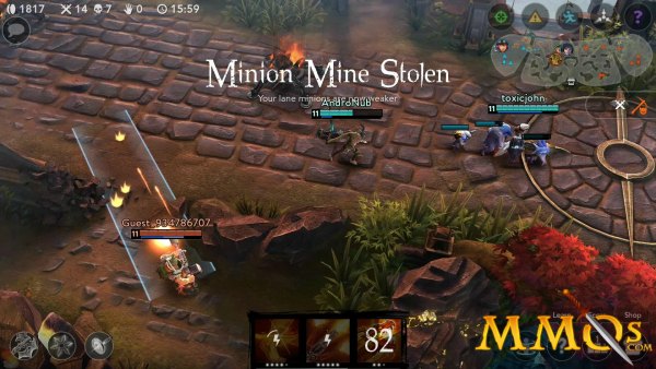 Vainglory minion stolen