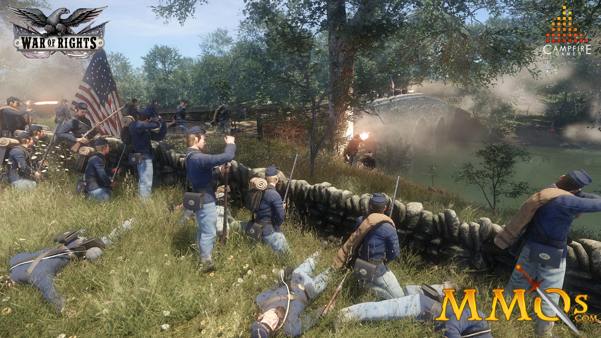 WAR OF RIGHTS Novo Jogo De Guerra Gameplay 