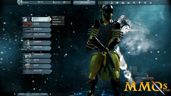 Warframe Volt 11