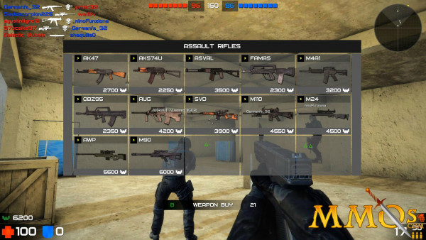 Warmode-assault-rifles