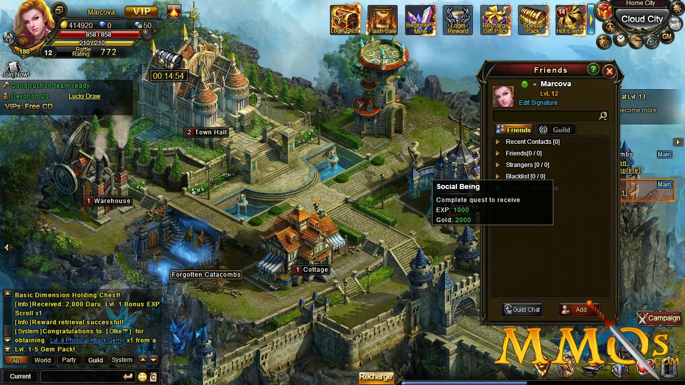 R2 Games's Browser-Based MMORPG World of Rune Is Now Available on