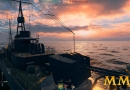 World-of-Warships-sunset