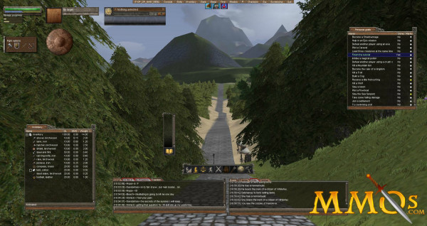 Wurm Online mountains