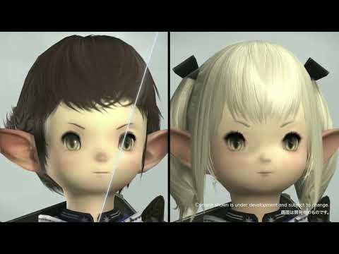 Final Fantasy XIV: Dawntrail 7.0 Graphics Update / Comparison