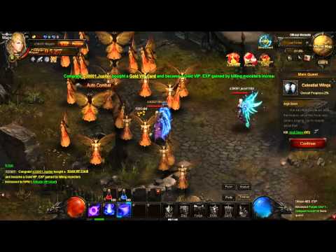 Felspire Gameplay - Fantasy MMORPG Browser Game