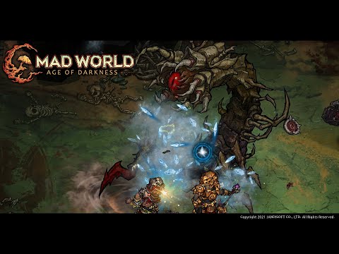 MAD WORLD  GAMEPLAY DO NOVO MMORPG PARA (BROWSER/MOBILE) - MUITO LEVE E  GRATUITO 