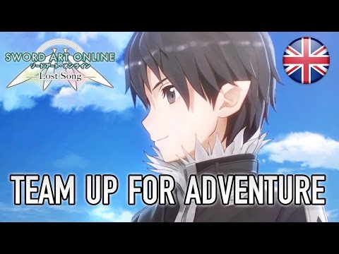 Sword Art Online: Lost Song - PS4/PS Vita - Team up for adventure! (English Multiplayer trailer)