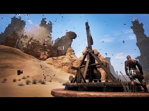 Conan Exiles: Siege weapon work in progress