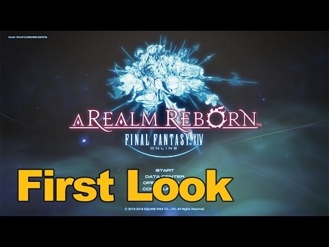 Final Fantasy 14 Gameplay First Look - MMOs.com