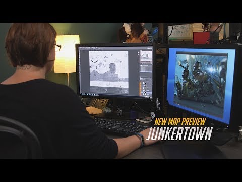 New Map Preview: Junkertown | Overwatch