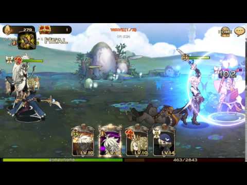 EXOS SAGA- Gameplay on Android