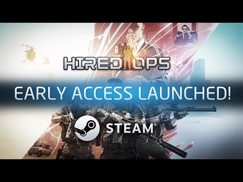 Hired Ops - Early Access Launch trailer