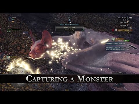 Monster Hunter: World - How to Capture Monsters