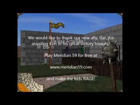 Meridian 59 Server 101 Player Nerd Rage Funny