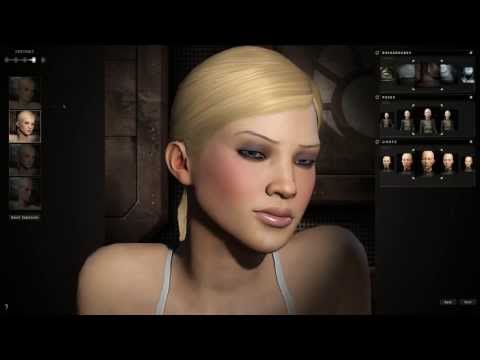 EVE ONLINE : Character creation - Female Minmatar Vherokior