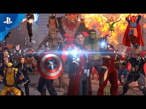 Marvel Heroes Omega - Announce Trailer | PS4