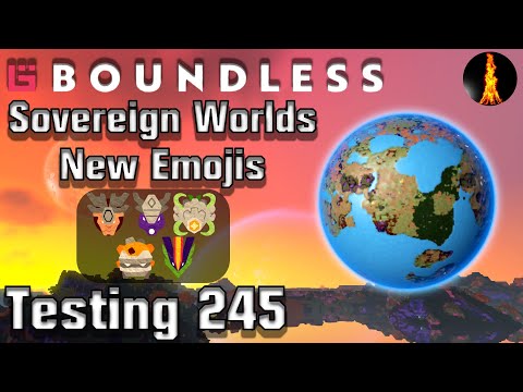 Private Planets &amp; Emojis | Testing 245 | Boundless